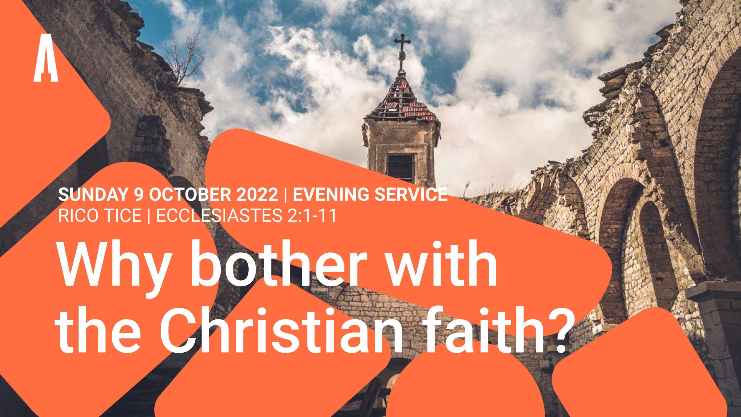 Why Bother With the Christian Faith?