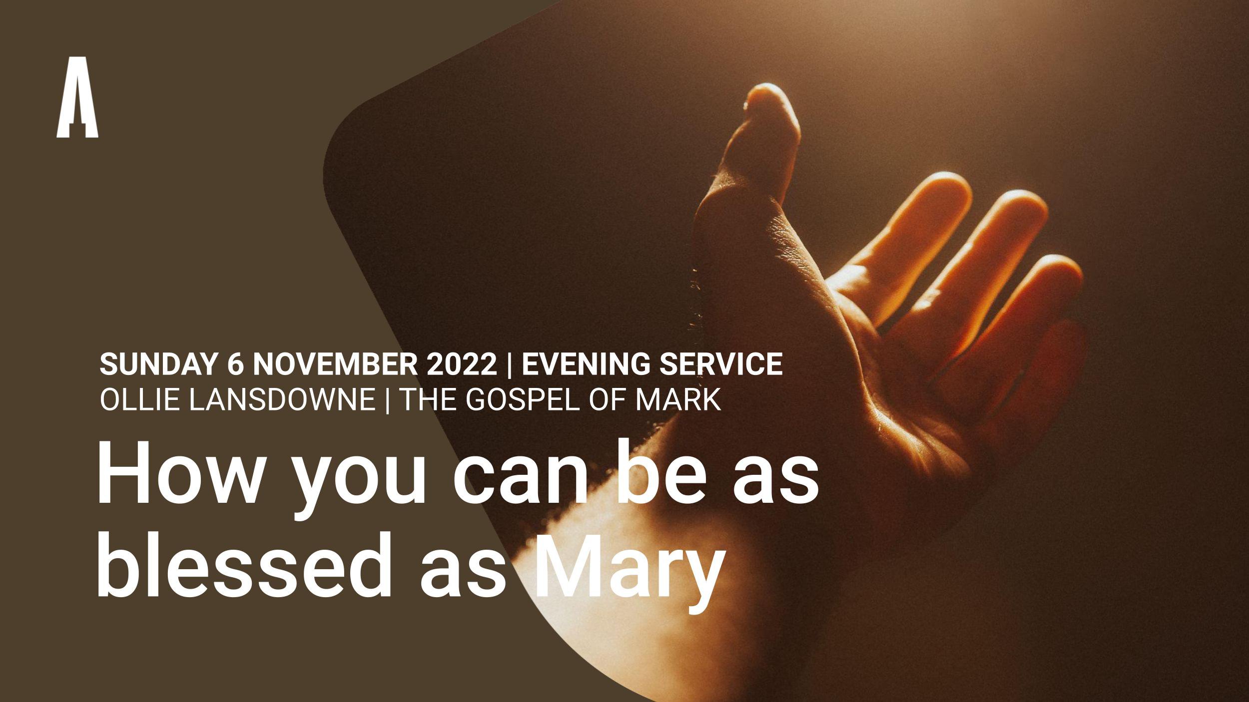 How you can be as blessed as Mary