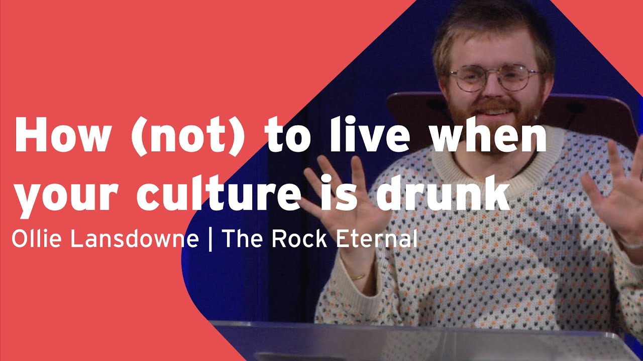 How (not) to live when your culture is drunk