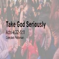 Take God Seriously